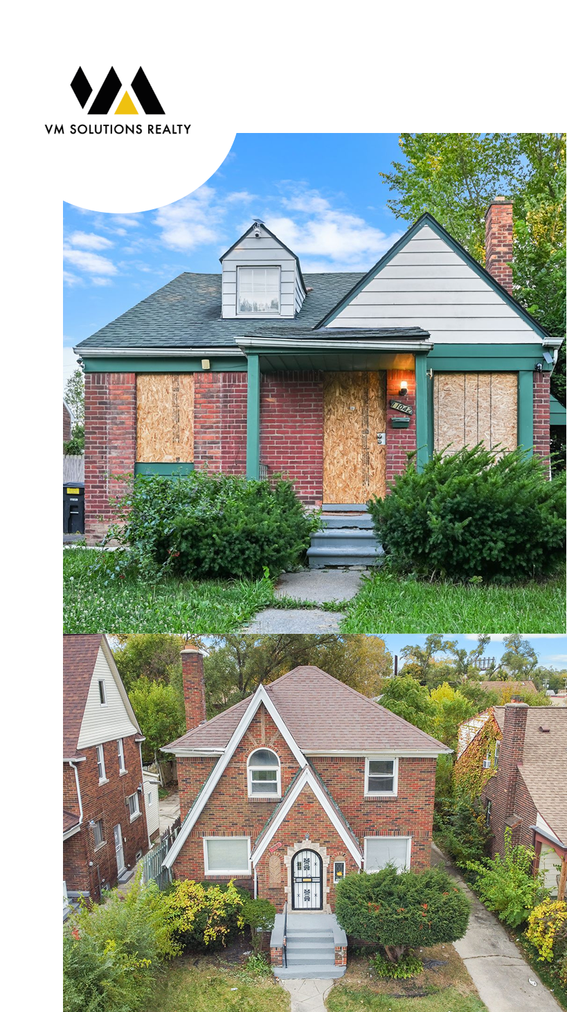 flix y flip houses en Detroit